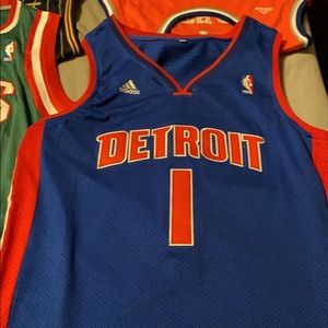 Chauncey billups pistons jersey